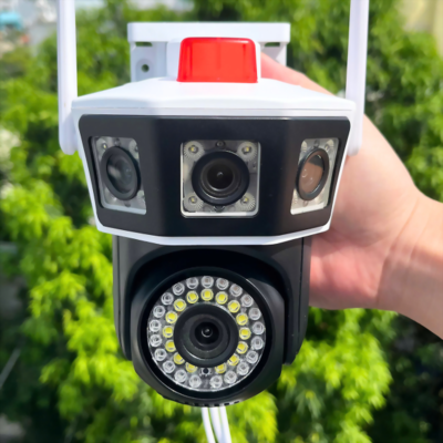 Hình ảnh sản phẩm Camera Wifi Yoosee 4 Mắt 3 Khung Hình F066 Quan Sát Toàn Cảnh Ngoài Trời Và Trong Nhà - Camera Wifi Yoosee 4 Mắt 3 Khung Hình F066 Quan Sát Toàn Cảnh Ngoài Trời Và Trong Nhà