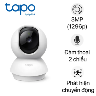 Hình ảnh sản phẩm Camera Wifi 360° 3MP TP-Link Tapo TC71 - Camera Wifi 360° 3MP TP-Link Tapo TC71
