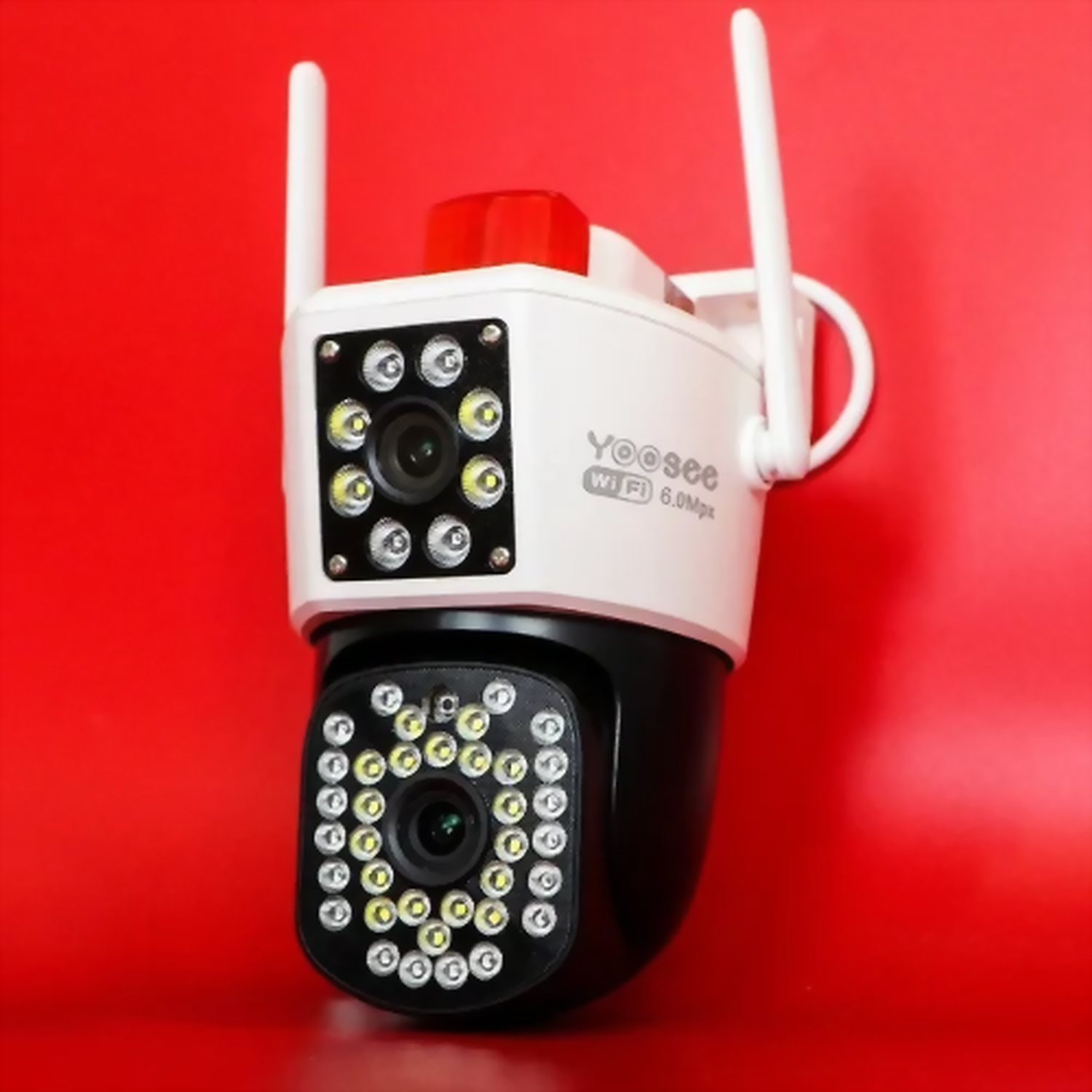 Hình ảnh sản phẩm Camera Yoosee 2 Mắt Xoay 360° Quan Sát Ngoài Trời Và Trong Nhà Có Đèn Báo Động - Camera Yoosee 2 Mắt Xoay 360° Quan Sát Ngoài Trời Và Trong Nhà Có Đèn Báo Động
